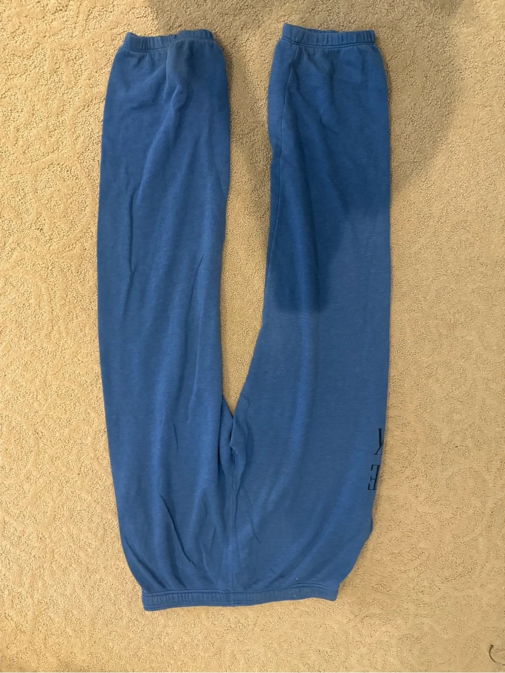 PINK Victoria's Secret Blue 'Love PINK' Kids Sweatpants